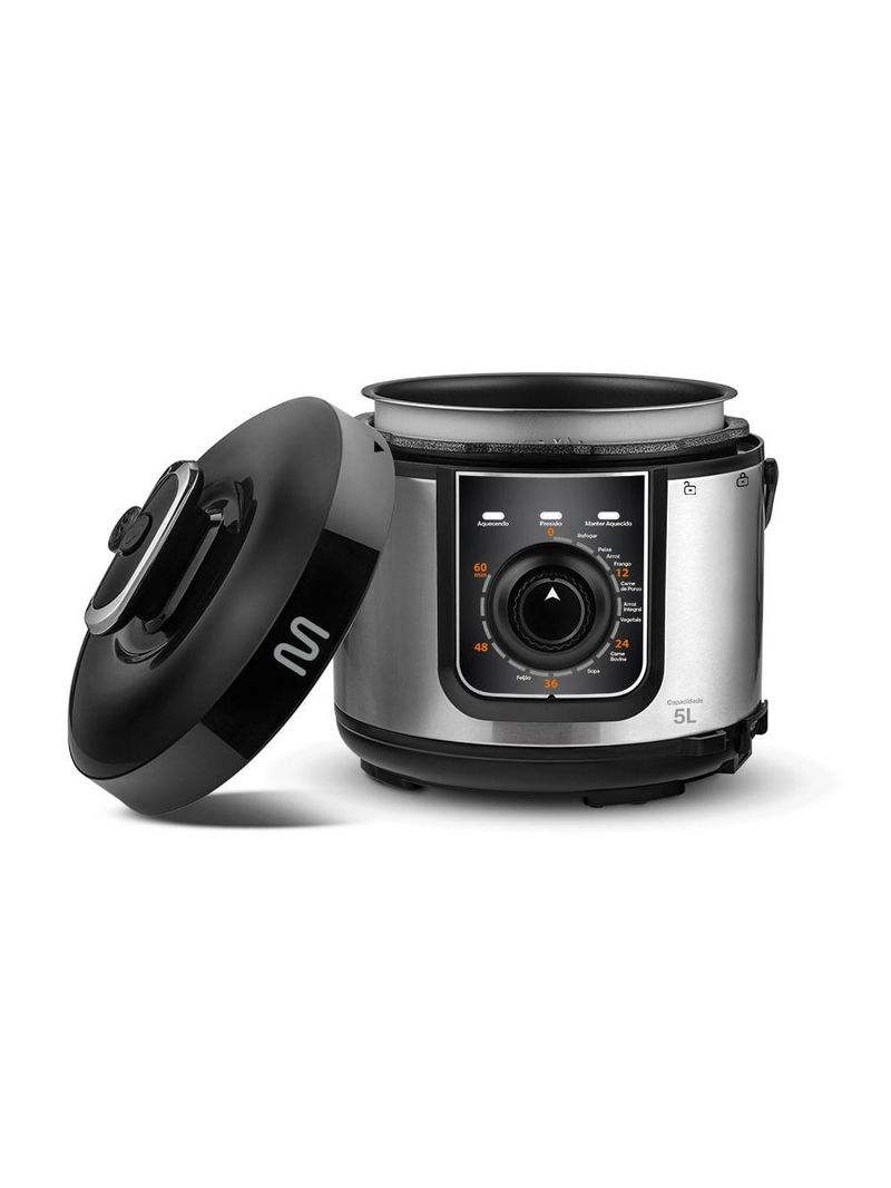 Panela de pressão elétrica 5 litros 900w multi 127v - go083