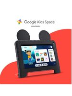 Tablet infantil mickey com controle parental 4gb ram + 64gb + 7 pol + case + wi-fi + android 13 + quad core multi - nb413