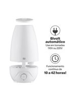 Umidificador de ar easy air 2,6 l bivolt automático multi saúde - hc118