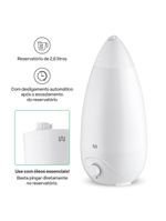 Umidificador de ar easy air 2,6 l bivolt automático multi saúde - hc118