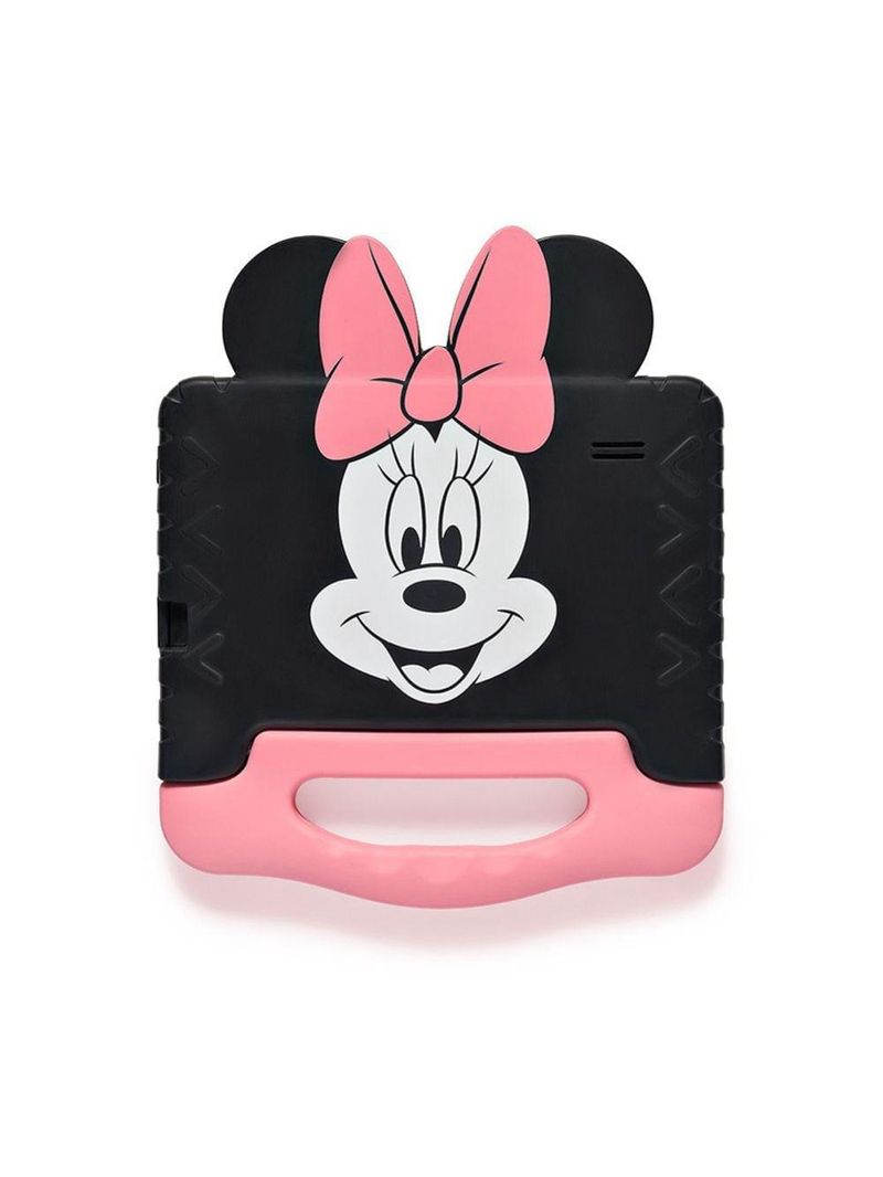 Tablet infantil minnie com controle parental 4gb ram + 64gb + tela 7 pol + case + wi-fi + android 13 + quad core multi - nb414