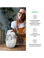 Umidificador de ar clear tank 2,1litros - bivolt automático multi saúde - hc210