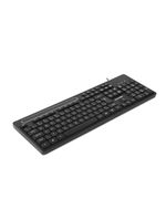 Teclado com fio conexão usb teclas multimídia slot p/ tablet até 10" preto multi (multilaser) - tc262