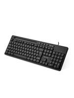 Teclado com fio conexão usb teclas multimídia slot p/ tablet até 10" preto multi (multilaser) - tc262