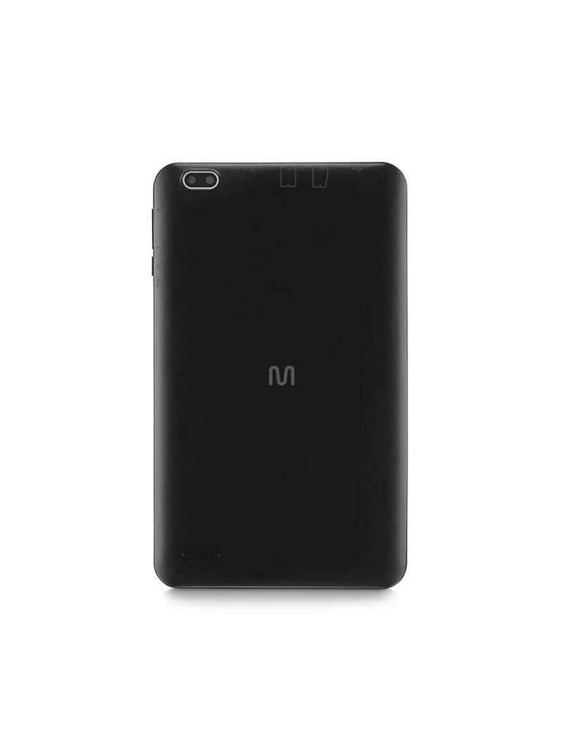 Tablet m8 4g 32gb tela 8 pol 2gb ram + wifi android 11 (go edition) processador octa core preto multi - nb385