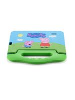 Tablet infantil peppa pig com controle parental 4gb ram + 64gb + tela 7 pol + case + wi-fi + android 13 + quad core multi - nb420