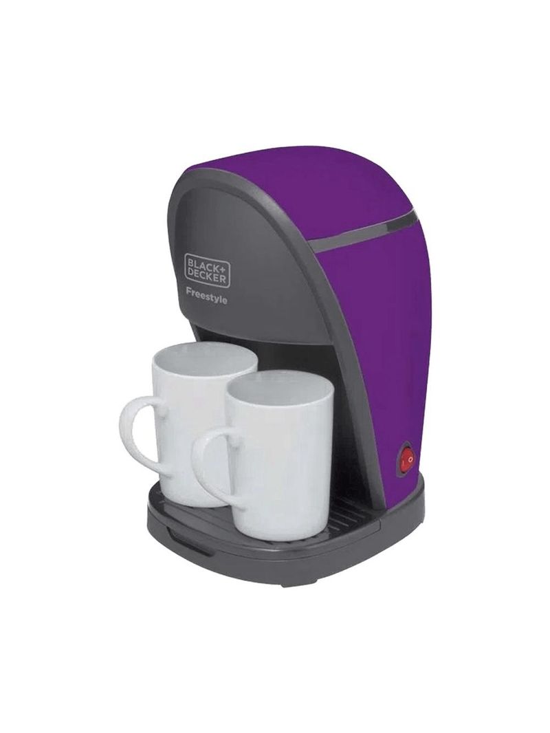 Cafeteira duas xícaras black & decker freestyle 127v