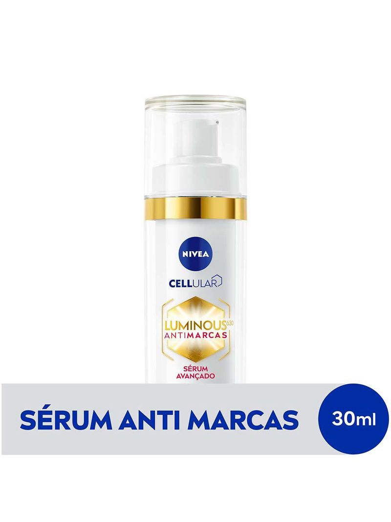 Sérum facial nivea cellular luminous 630° com Ácido hialurônico