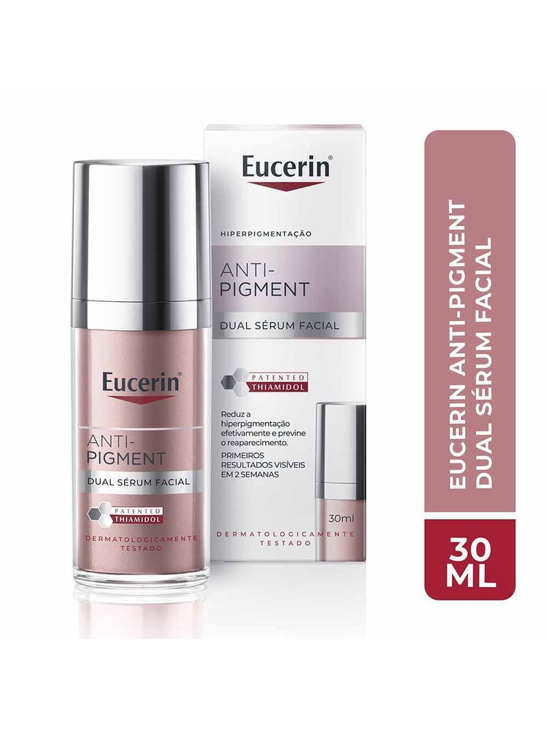 Sérum facial eucerin anti-pigment clareador - dual sérum