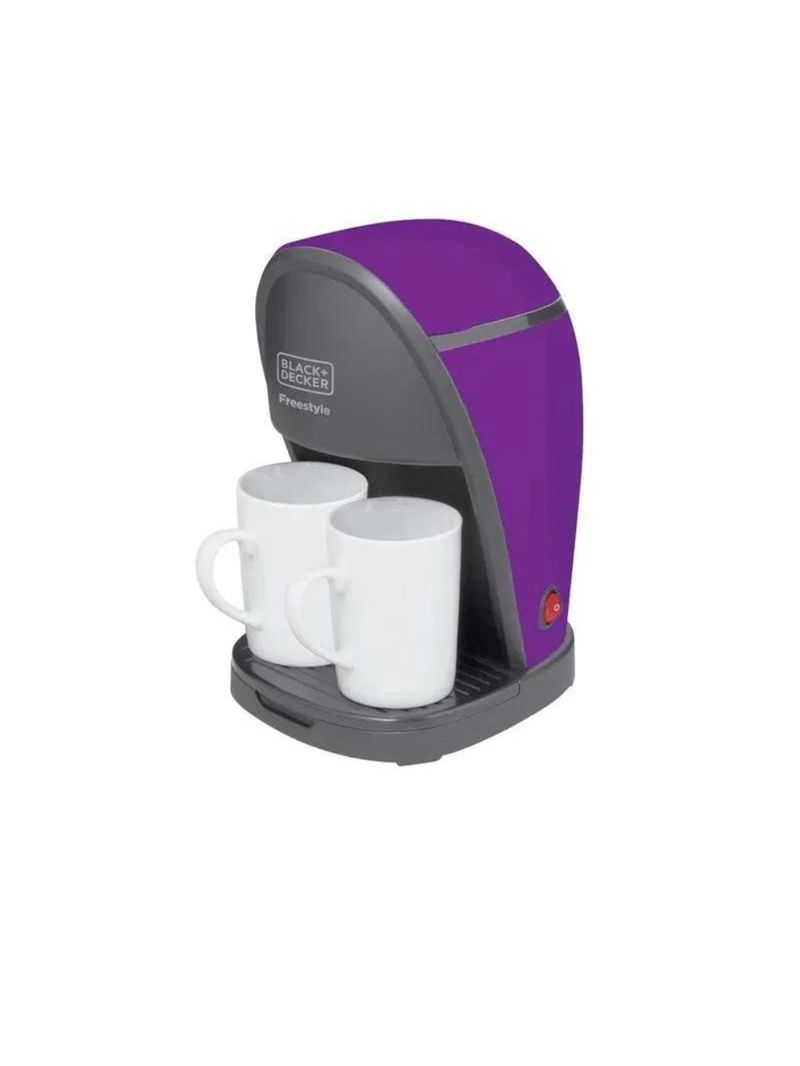 Cafeteira duas xícaras black & decker freestyle 220v