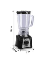 Liquidificador arno power mix essential lq19 700w jarra 2,4l 3 velocidades preto