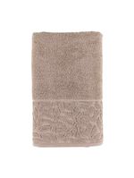 Jogo de banho blume toalhas macias 100% algodão fio penteado 5 peças amarelo e bege