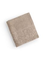 Jogo de banho blume toalhas macias 100% algodão fio penteado 5 peças amarelo e bege