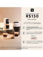 Cafeteira nespresso essenza mini c30 com kit de cápsulas para degustação - preta