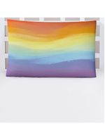 Jogo cama lençol shine solteiro microfibra 180 fios 2 peças - tie dye branco