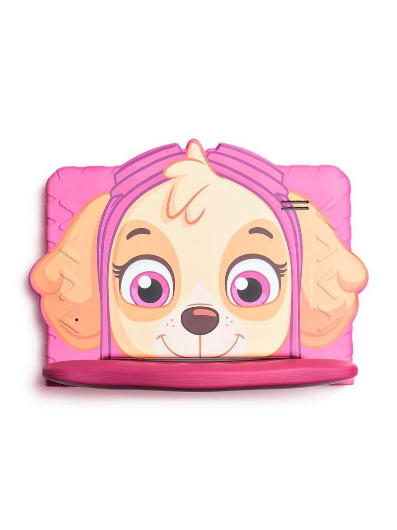 Tablet infantil multi skye patrulha canina 7” android 13 go nb422 quad-core wi-fi 64gb 2mp rosa