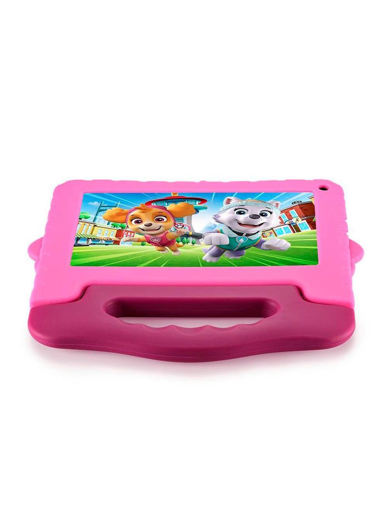 Tablet infantil multi skye patrulha canina 7” android 13 go nb422 quad-core wi-fi 64gb 2mp rosa