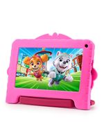 Tablet infantil multi skye patrulha canina 7” android 13 go nb422 quad-core wi-fi 64gb 2mp rosa