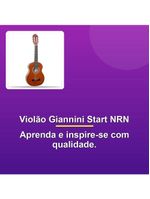 Violão Giannini Start Nrn Infantil 30 Natural