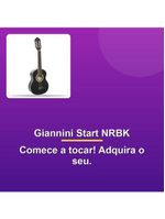 Violão Giannini Start Nrbk Infantil 30 Polegadas Preto