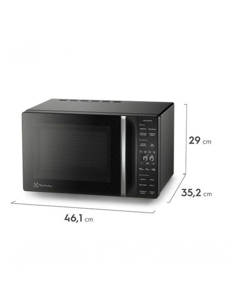 Micro-ondas De Bancada Electrolux ME23P Preto 110V