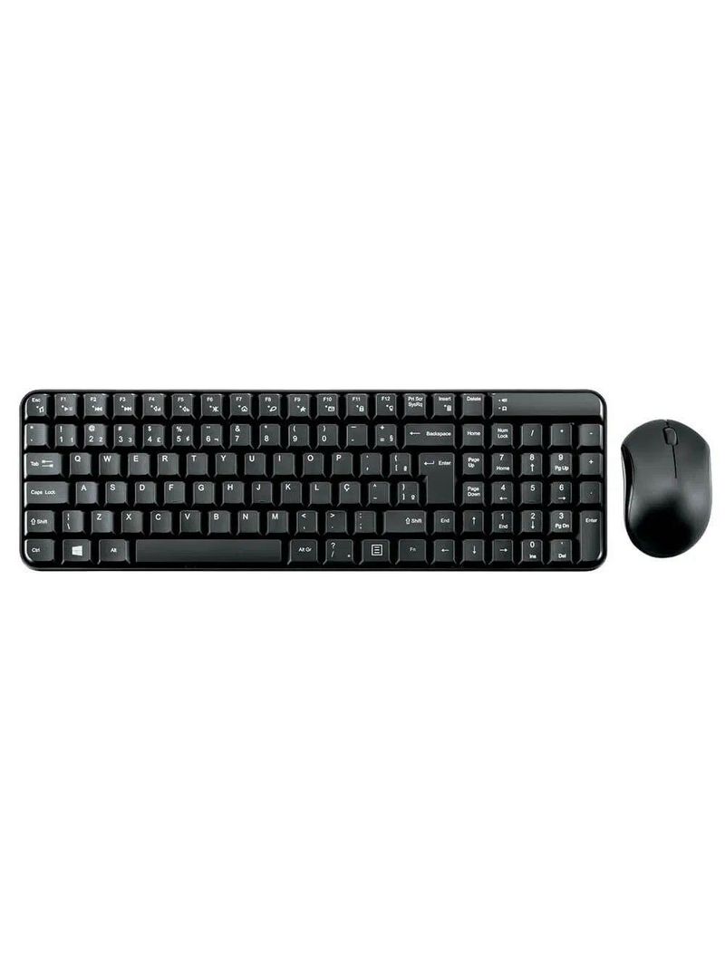 Multilaser Combo Teclado + Mouse Cs200 Usb
