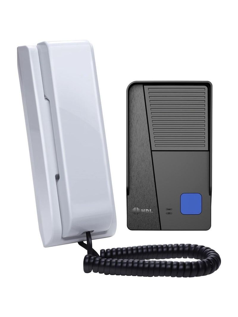 Porteiro Eletrônico Com Kit áudio Class Branco Hdl