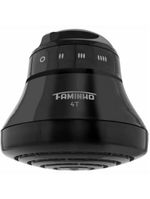 Chuveiro Ducha Faminho Black Fame 4t Com Cano Voltagem 6800W 220V