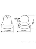 Chuveiro Ducha Faminho Black Fame 4t Com Cano Voltagem 6800W 220V