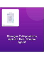 Carregador De Tomada 2x Usb 5v 21a Bivolt