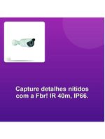 Câmera Fbr Varifocal 720p Ir 40m Ip66