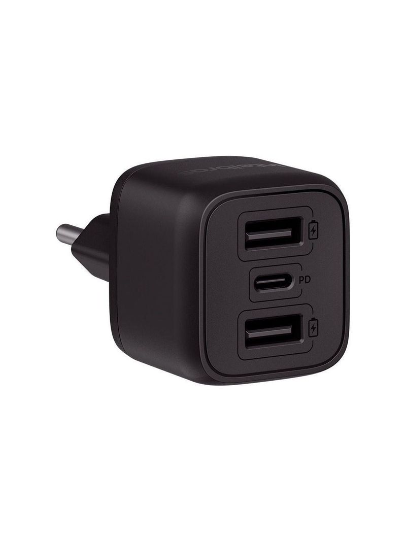 Carregador Ultrarrápido 32w C- 3 Portas Usb 2 Usb-a + 1 Usb