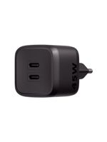 Carregador Ultrarrápido 45w Com 2 Portas Usb-c Gan Ec20 4820