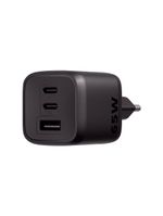 Carregador Ultrarrápido 65w Com 3 Portas Usb 1 Usb-a + 2 Us