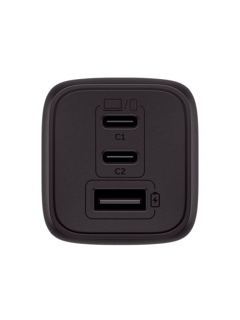 Carregador Ultrarrápido 65w Com 3 Portas Usb 1 Usb-a + 2 Us