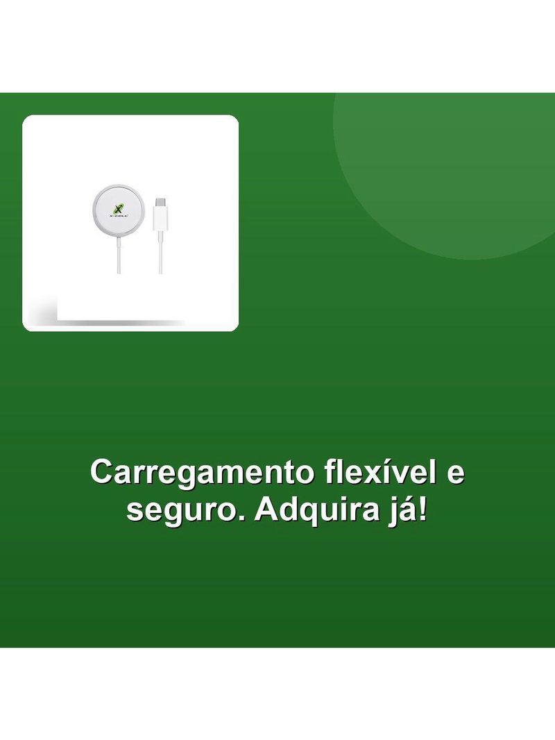 Carregador Magnético Flex Sem Fio Xc-bank-16