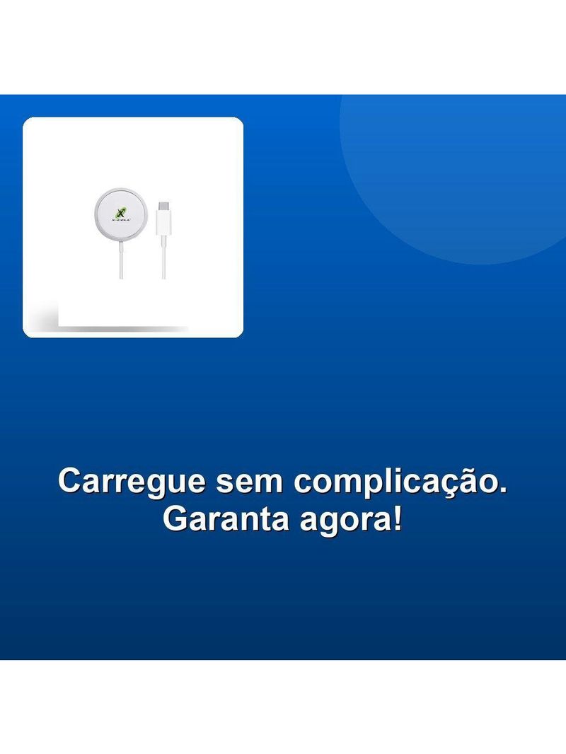 Carregador Magnético Flex Sem Fio Xc-bank-16