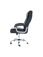 Cadeira Escritório Big Eco Bi Partida Presidente Preta Molas Ensacadas Preto
