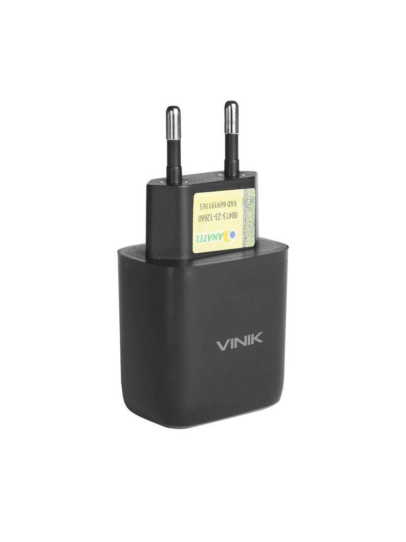 Carregador De Parede 20w Tipo C 12v Preto