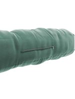 Almofada Para Cabeceira Encosto Apoio Lombar Spot 195cm Com Porta Celular Veludo - Abmaza Verde