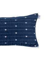 Almofada Rolinho Com Enchimento Urbany Hipercal 400 Fios 100% Poliéster - Azul Marinho