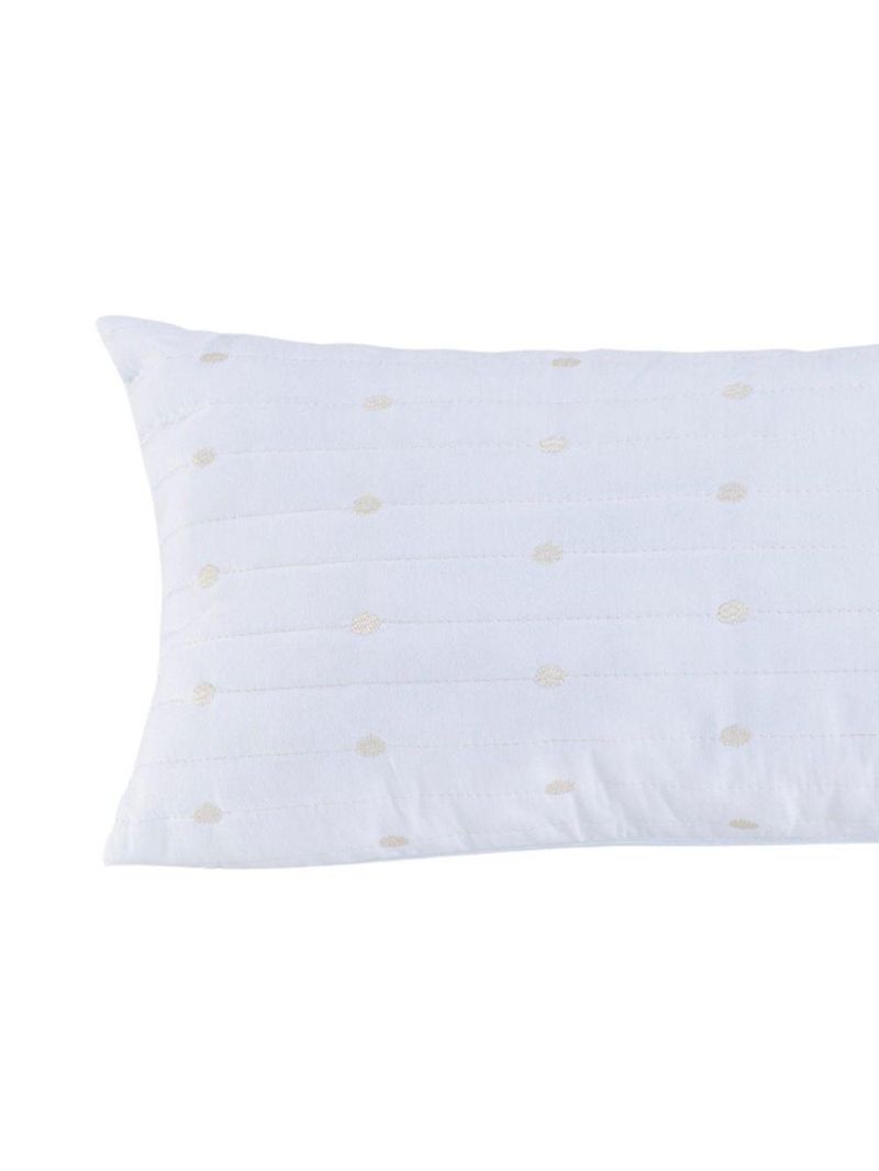 Almofada Rolinho Com Enchimento Urbany Hipercal 400 Fios 100% Poliéster - Branco