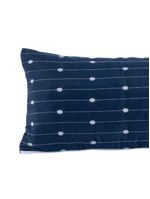 Almofada Rolinho Com Enchimento Urbany Hipercal 400 Fios 100% Poliéster - Azul Marinho