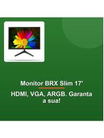 Monitor Brx Slim Led 17 Hdmi Vga