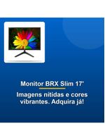 Monitor Brx Slim Led 17 Hdmi Vga