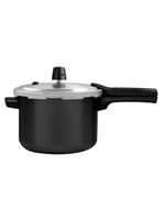 Panela de pressão 4,5l panelux magnific em alumínio com antiaderente ptfe - grafite