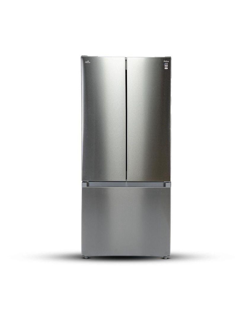 Geladeira 523L Philco Eco Inverter French Door Inox PRF53A 220V