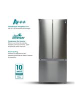 Geladeira 523L Philco Eco Inverter French Door Inox PRF53A 220V