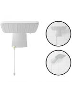 Chuveiro Ducha Quadratta Zagonel Branco 7700W 220V