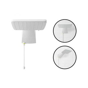 Chuveiro Ducha Quadratta Zagonel Branco 7700W 220V